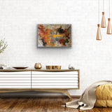 Opening Up #3 - abstract expressionist painting by Peter Eisengrein