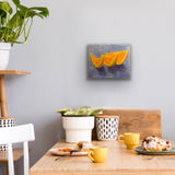 Orange Slices - a contemporary still life painting by Peter Eisengrein
