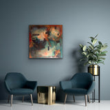 Quarantine Abstract #11 - abstract expressionist painting by Peter Eisengrein