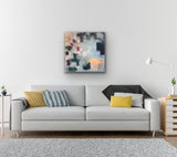 Opening Up #4 - abstract expressionist painting by Peter Eisengrein