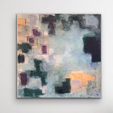 Opening Up #4 - abstract expressionist painting by Peter Eisengrein