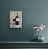 Reserve - a contemporary still life painting by Peter Eisengrein