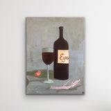 Reserve - a contemporary still life painting by Peter Eisengrein