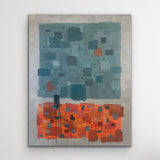 Work Life Imbalance - abstract expressionist painting by Peter Eisengrein