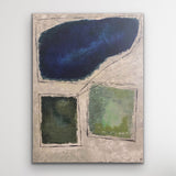 Triad - abstract expressionist painting by Peter Eisengrein